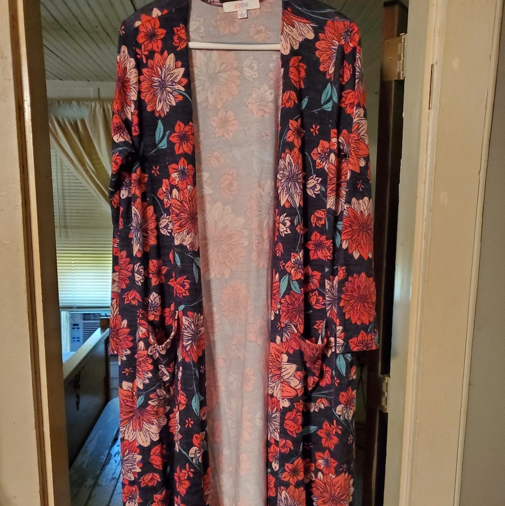 Lularoe Sarah large duster cardigan
